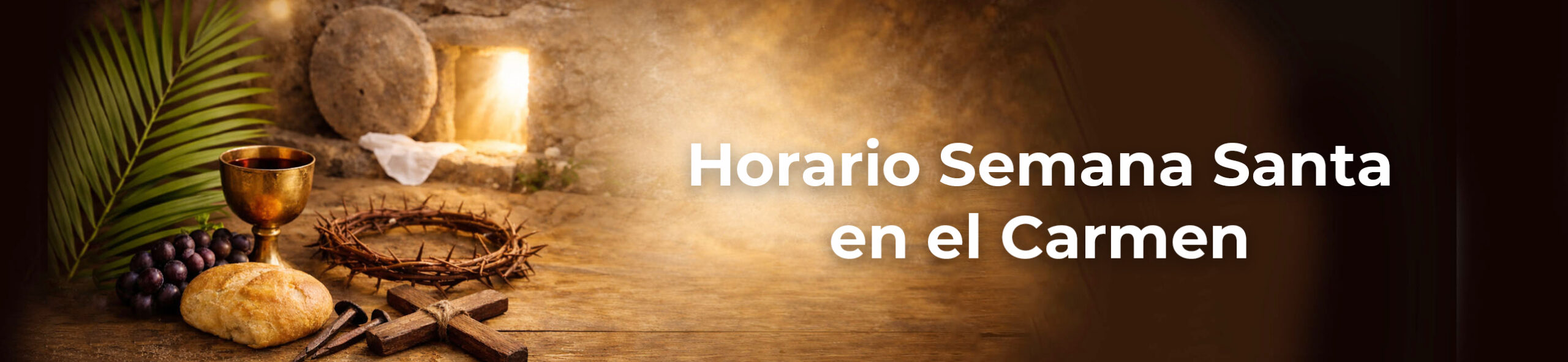Horarios de Semana Santa en la Parroquia del Carmen.